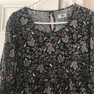Old navy long sleeve floral dress